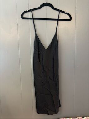 Victoria’s Secret Women’s Black Nightie with Criss Cross Spaghetti Straps